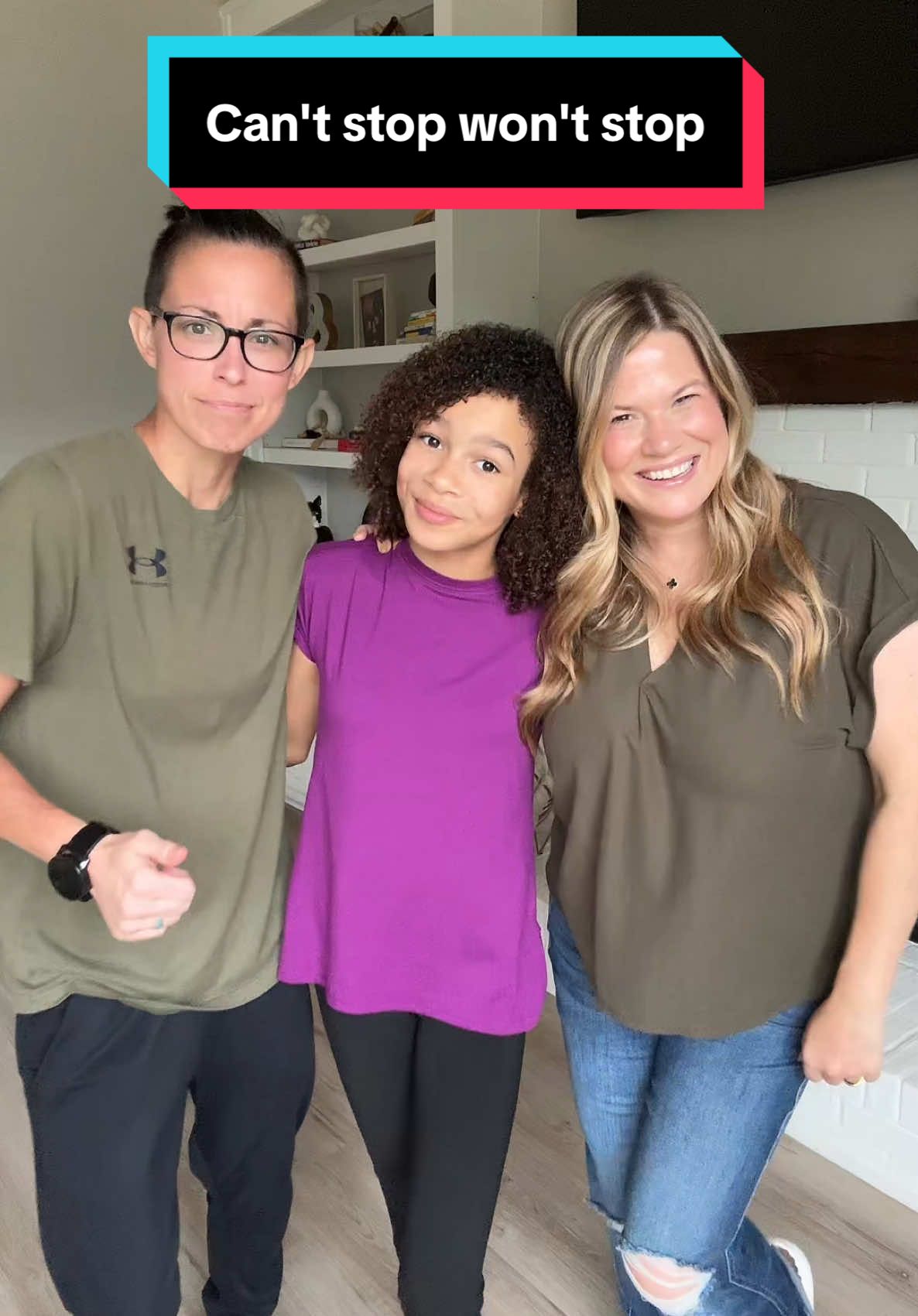 Can't stop won't stop 🌈🥰 #lgbtqfamily #lgbtfamily #twomoms #twomomfamily #rainbowfamily #lgbtfamilies #familygoals #queerfamily #normalpeople #blended #blendedfamily #fyp #trend #foryourpage 