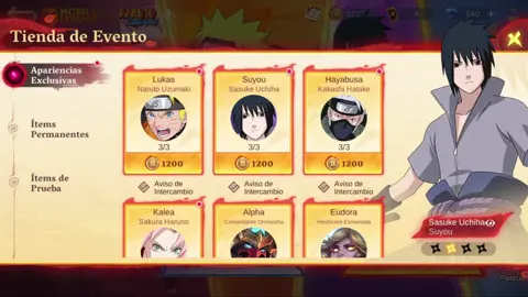 Sacamos Sasuke :v #MLBB×NARUTO #justplaying #mlbb #gaming #ChillList