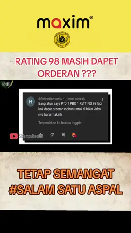 MASIH AMAN KA ? 🤔 #fyp #driver #maximindonesia 