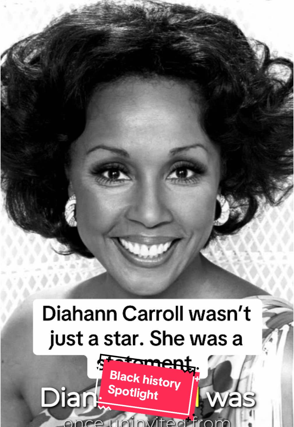 She wasn’t just a star. She was a statement.When Diahann Carroll walked into a room, she didn’t just turn heads—she redefined narratives.She was the first Black woman to lead a TV show in a role that wasn’t a maid or a mammy.She won a Tony Award when Black women weren’t even expected to be on the Broadway stage.And she did it all with a level of class and grace that made some folks uncomfortable.In fact, one white hostess uninvited her from a cast party because she said she didn’t want her children “confused” by being introduced to a glamorous Black woman. Diahann wasn’t confused. She was clear.Clear on her power. Clear on her purpose.Clear on the fact that a Black woman in full expression is a threat to every lie this world was built on.Her story is a reminder:When we show up in our fullness, we don’t just shift the room—we shift the culture.⸻#BlackHistorySpotlight #DiahannCarroll #GraceAsResistance #LegacyMakers #ConstanceCarterVoice #WOKEWealth #BlackExcellence #staywoke #askconstance