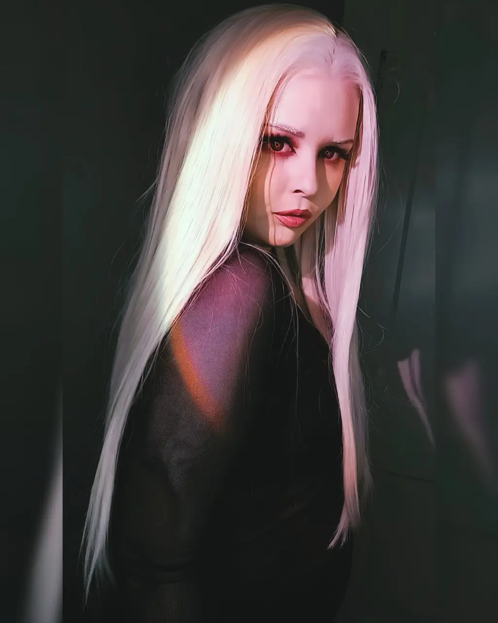 Some Vampy Makeup photos because I think I'm going to spend this evening grinding out some quests on Dead By Daylight tonight. How are you spending your holiday weekend? Honestly I've been filming, streaming, and doing some editing to catch up on the backlog of content I'd like to post. 💋🩸 . . I'm currently at 8 PAID patrons on Patreon! Once I reach 10 patrons, I'll create a brand new tier on Patreon, make a thank you video thanking ALL of my Patrons, AND send out post card sized prints of choice to ALL of my Patrons. Link in bio! . . #vampire #vampiregirl #vampy #vampymakeup #makeupbyme #goth #gothmakeup #90s #makeupinfluencer #mua #makeuplover #makeuplooks #instamakeup #makeupideas #makeupinspo #gothfashion #gothinfluencer #makeupartist #twitchstreamer #contentcreator