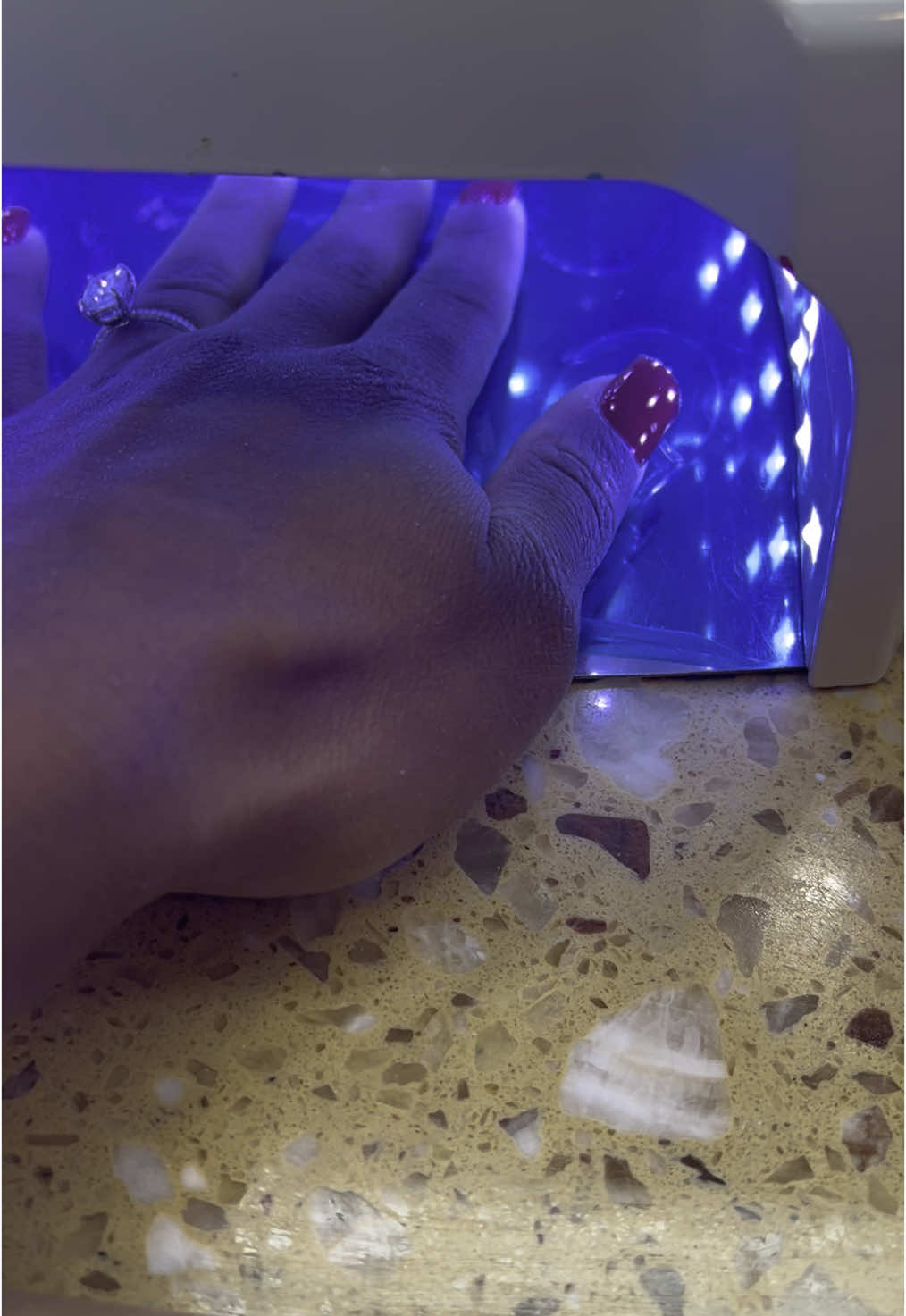 Nail change 💅🏾 #nails #nailinspo #rednails 