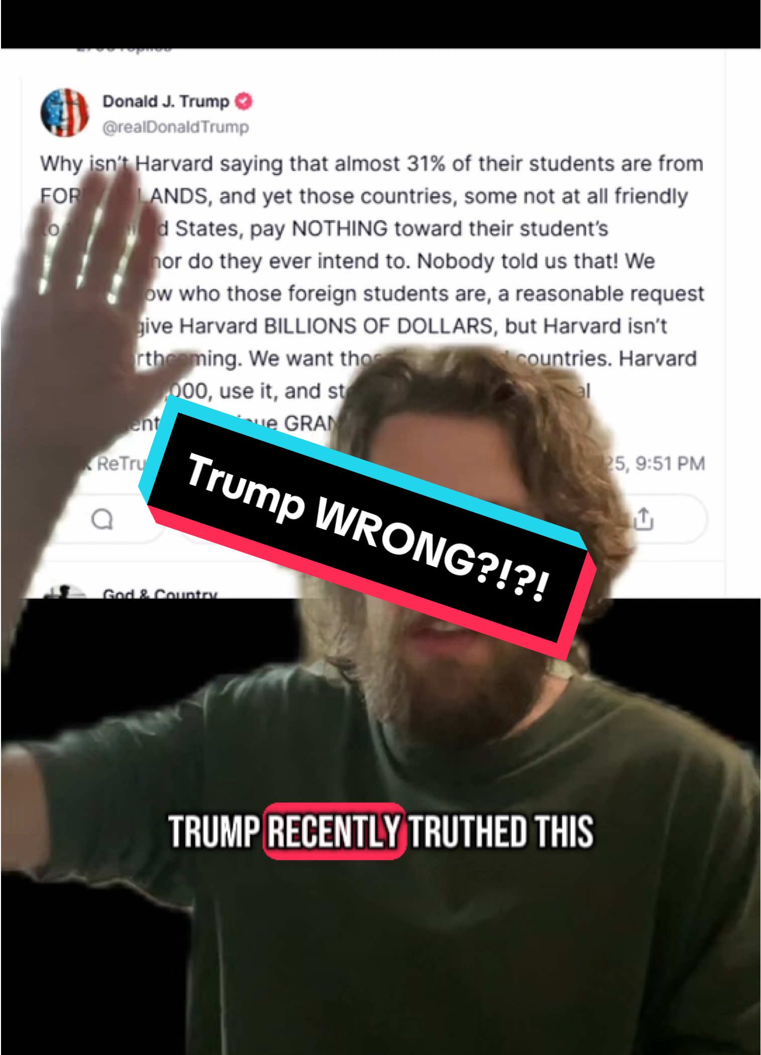 How many problems with this Trump truth social post? (10) #Trump #Politics #FactCheck