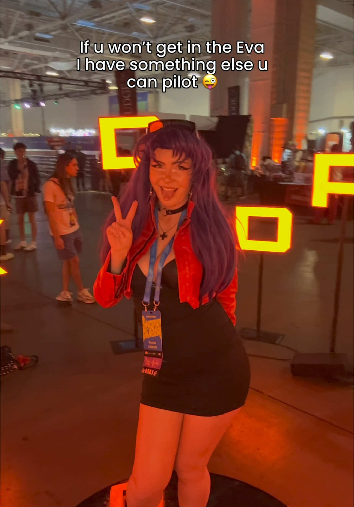 Scumbag mom reporting for duty 🫡 #misato #evangelion #misatocosplay #evangelioncosplay #felizjueves #dreamhack2025 