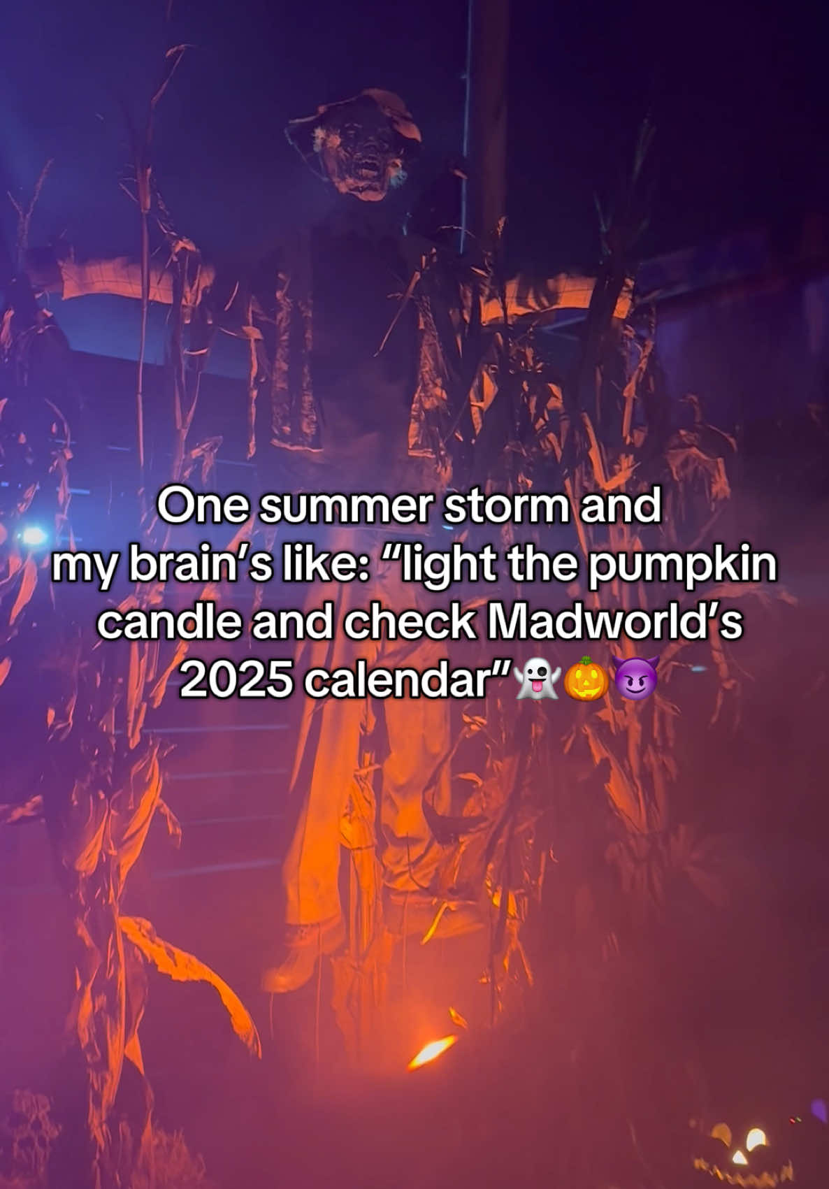Gloomy weather in Upstate SC this weekend has us in full spooky mode👻 Anyone else ready to skip straight to Halloween at MADWORLD?🎃🤘🏼 #ScreamWithMadworld #MadworldHauntedAttraction #Summerween #upstatesc #greenvillesc #rainydayvibes 