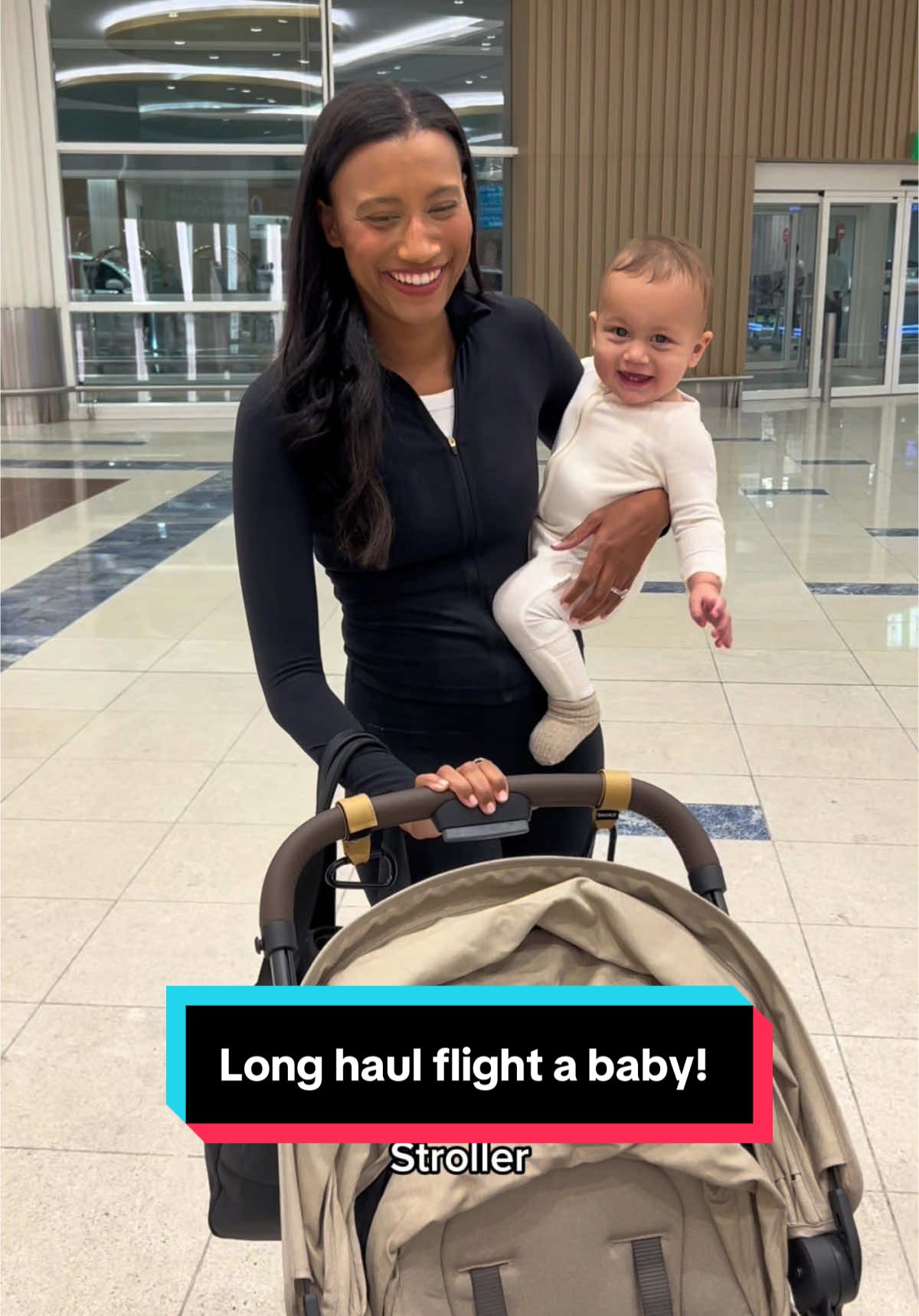 What we took for a long haul flight with a baby! (That turned out to be even longer) ✈️🙏🏽 flights with a baby are of course not easy but a lot easier if you are prepped!  #mumlife #momlife #babytravel #traveltips #momtips #babyitems #MomsofTikTok 