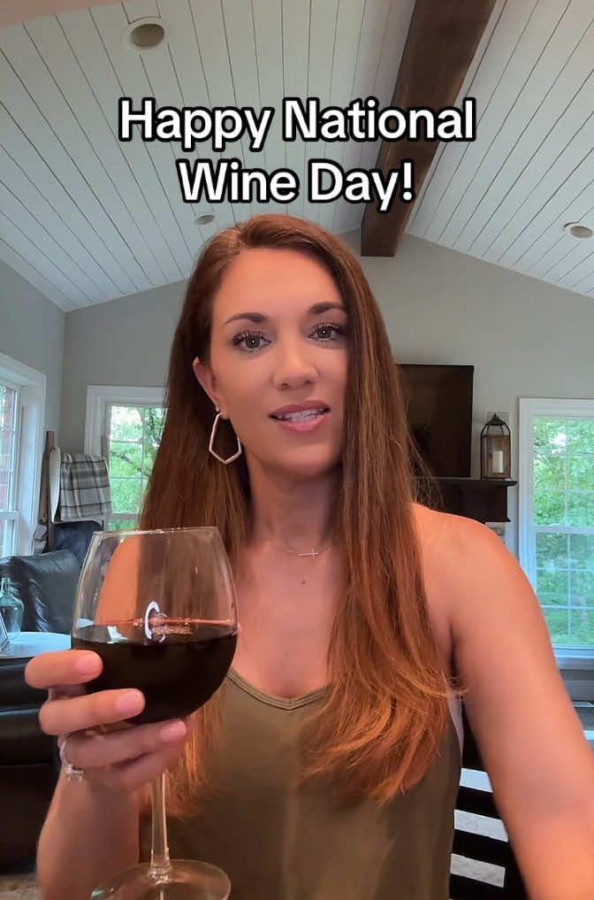 Make sure to treat yourself to a nice glass of wine today!  You deserve it! 🍷  #national #wine #day #cheers #celebrate #fyp #foryoupage #viral #trending