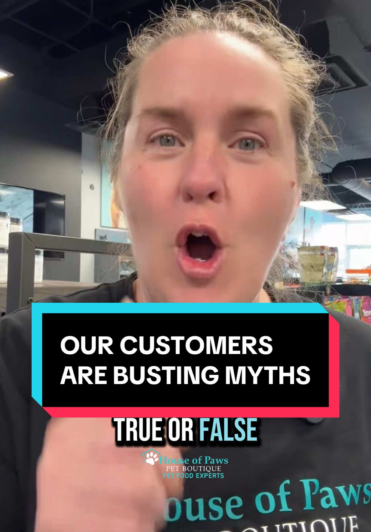 The Pet Industry is full of myths! We asked our customers to help us bust some! 🐾 #petfood #dogfood #catfood #petnutrition #pethealth #petstore #dogs #cats #yqr #feedfresh #bestofthebest #petnutritionexpert #naturalpetstore #Regina #HouseOfPaws #petfoodmyths #bestcustomers 