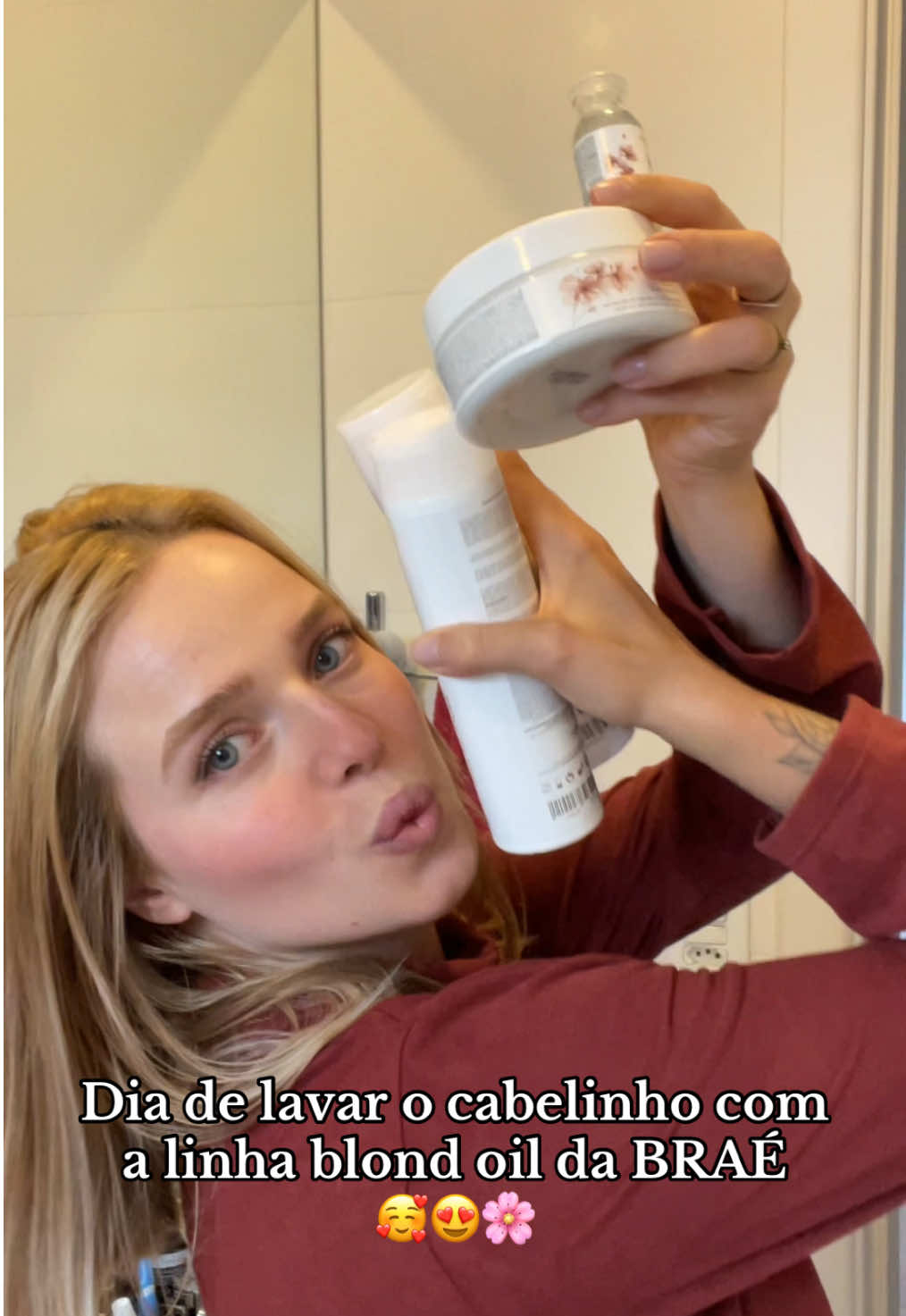 @BRAE HAIRCARE você tem meu coração!! 🥰 #foryoupage #braehaircare #lavandoocabelo #loirosperfeitos 
