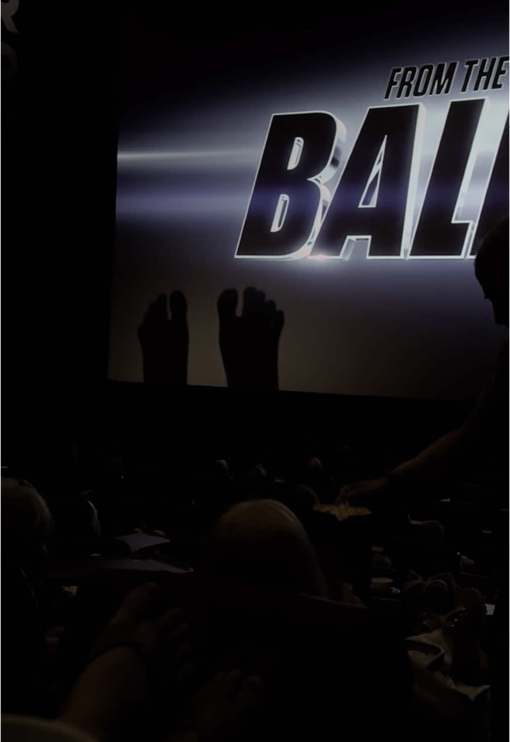 I heard barking in the theater …#missionimpossible #feet #liloandstitch #fyp #grippers #chickenjockey #dogs 