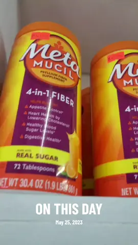 #onthisday Try meta mucil today #metamucil ##constipationrelief 