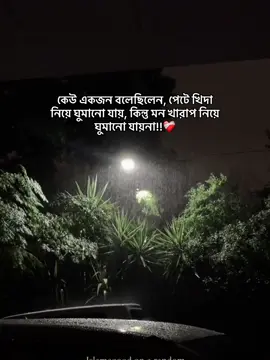 কেউ একজন বলেছিলেন, পেটে খিদা নিয়ে ঘুমানো যায়, কিন্তু মন খারাপ নিয়ে ঘুমানো যায়না#fffffffffffyyyyyyyyyyypppppppppppp #1m #foryou #vairalvideo #foryoupagey #bdtiktokofficial #evryone #forever #fypシviral 