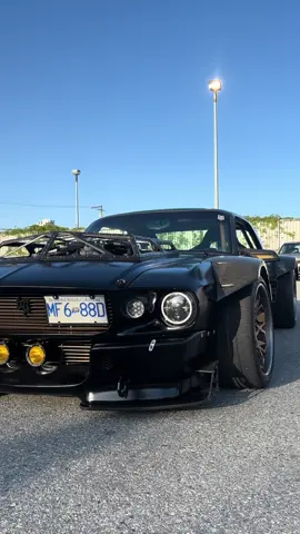 this mustang reminds me of a guy 😔@unknown.bk22 #kenblock#hoonigan #hoonacorn #fyp#carmeet#edit