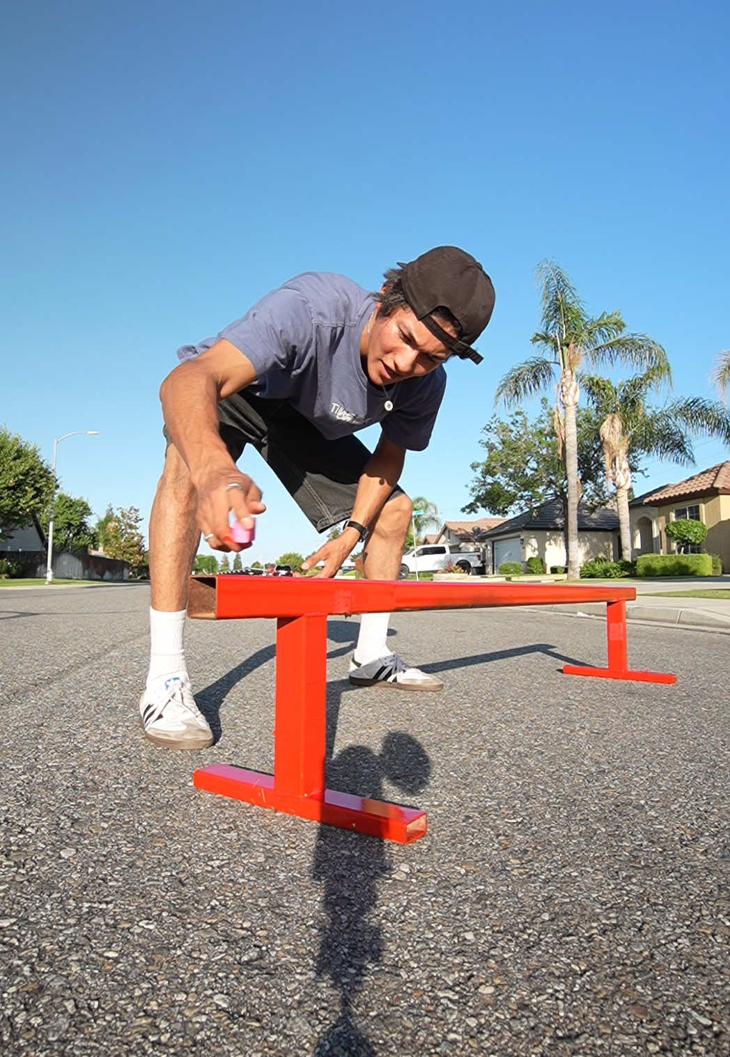 Grind Rail Restoration #scooter #scootering #skatepark 