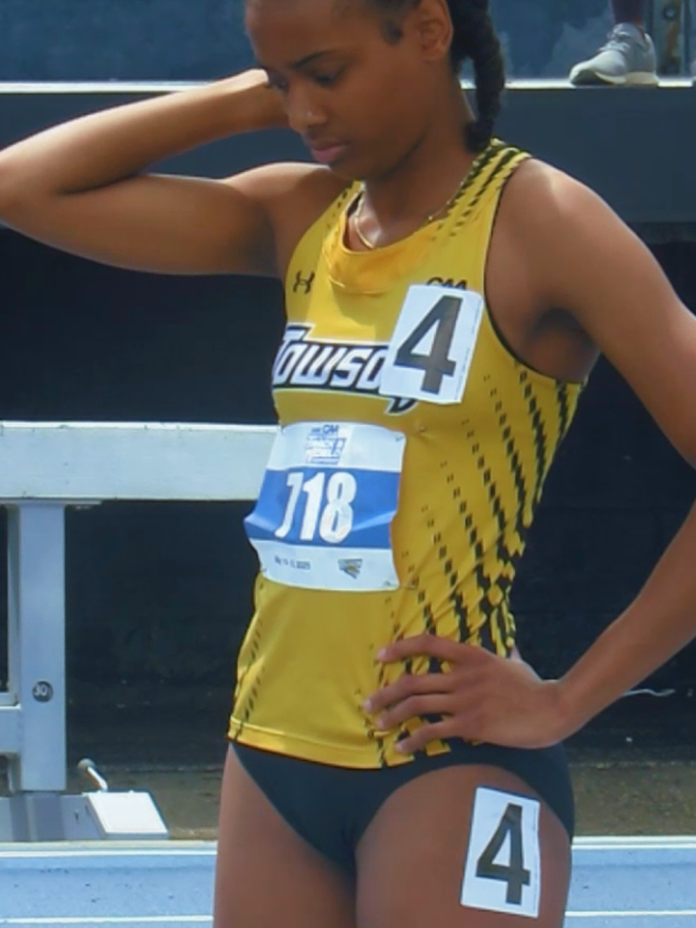 Spencer Settle of Towson #towson #trackandfield2k25 #trackandfield #greensboro #trackgod2k25 #caachampionships #maryland 