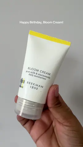 Happy 5 to my favorite moisturizer the BLOOM CREAM @Beekman 1802 🫶🏼 This lightweight niacinamide barrier-strengthening face cream hydrates and improves skin health. Ideal moisturizer for normal, oily and sensitive skin💛 . . . Use code Swadha20 to get 20% off or use my affiliated link mentioned in my bio.  . . #beekman1802 #kindnesskrew #bloomcream #sensetiveskin #skincare #skincareproducts #facecream #fyp 