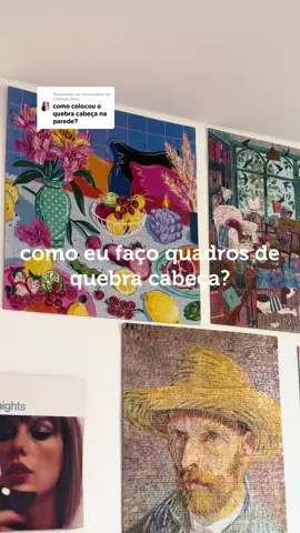 Respondendo a @Clarissa Doro seu sinal para fazer uma parede de quebra cabeças 🫶🏻#decoration 