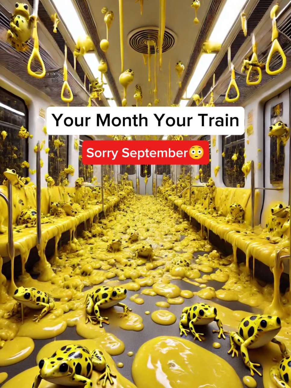 Your Month Your Train #birthmonth #yourmonthyour #yourmonthyourthing #yourmonth #yourbirthmonth #aiart 
