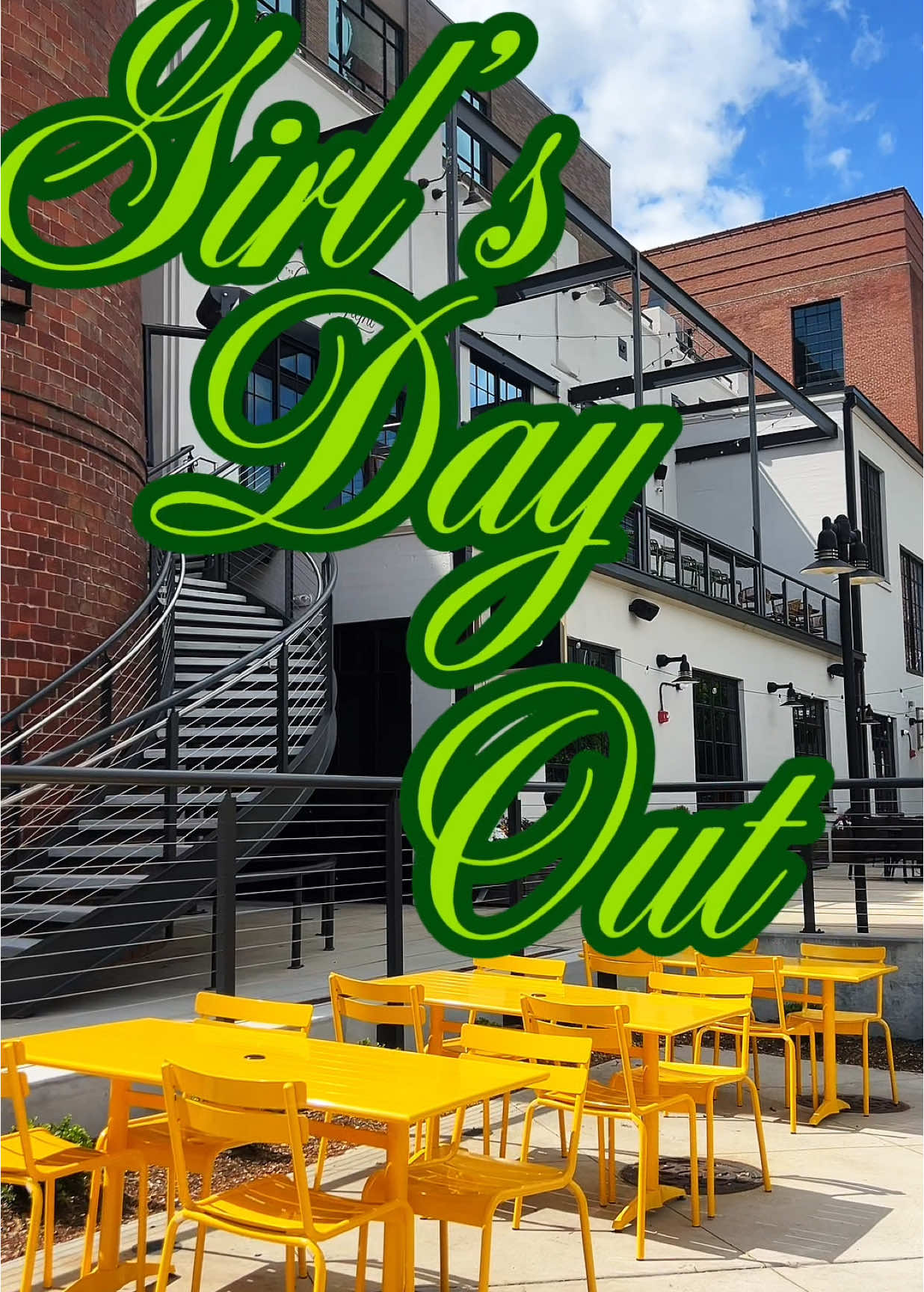 the girlies are outside!  Spring Fling event, hosted by our favorite bartender/florist @sav. At the Dutchlight in Winston Salem 📍 @gabs @ambs🤍 #ncthingstodo #winstonsalem #girlsdayout #brunchvlog 