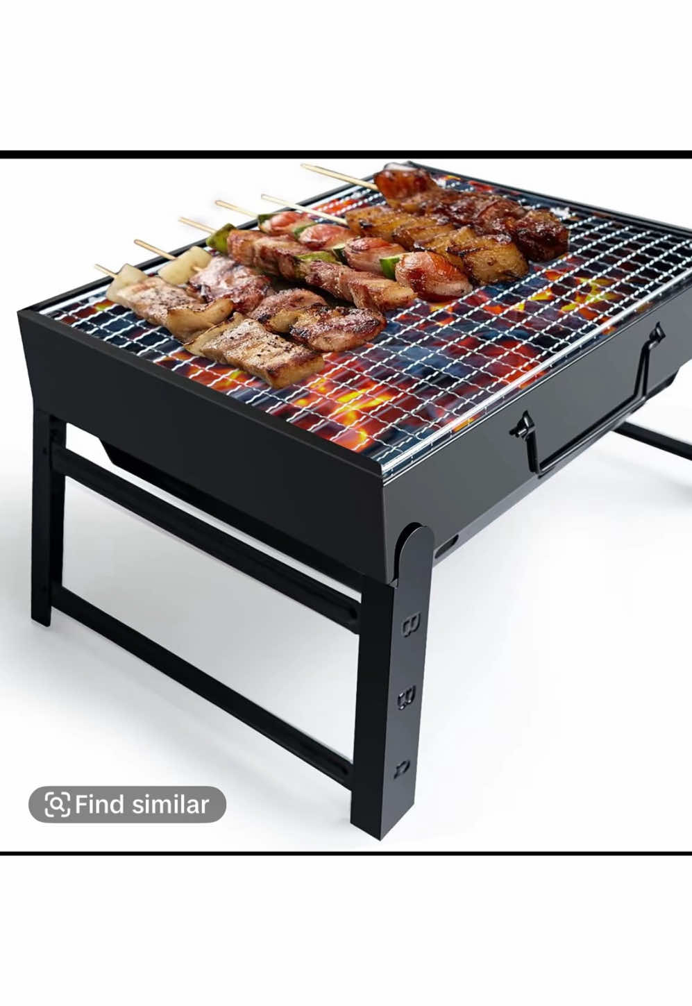 #PortableGrill #FoldableBBQ #EasyToUseGrill #BBQPartyGear #CompactDesign #HeatResistantGrill #OutdoorCooking #TravelFriendlyBBQ
