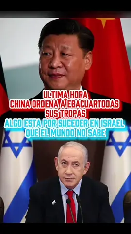 se viene la guerra china ordena a sus ciudadanos abandonar Israel #chinaannemcclain #guerra #israel #tiembla 