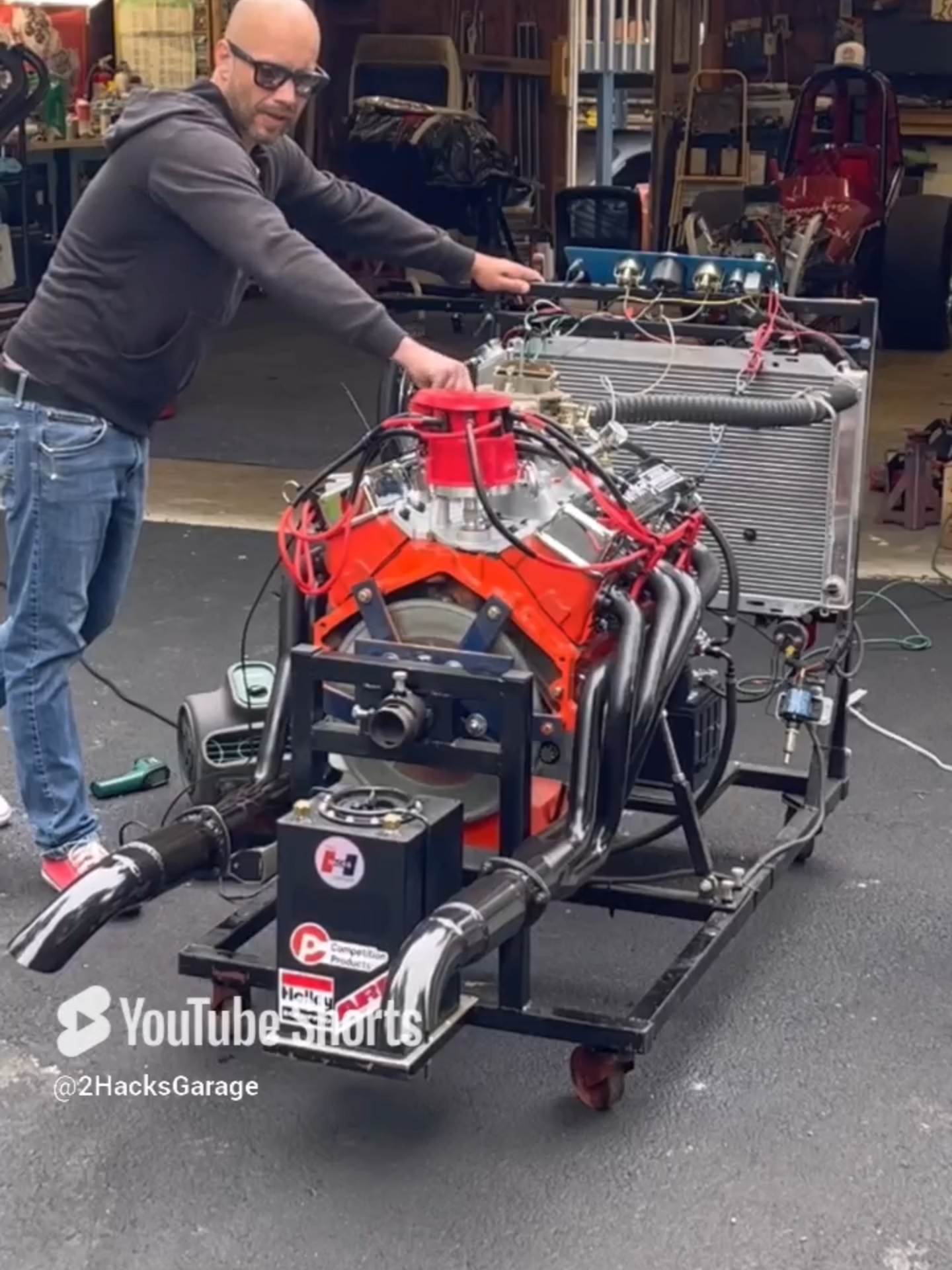 Music to my ears!  What a 7000 RPM small block Chevy sounds like!  Freshly built .060 over 283 SBC, go fast parts from Holley, Isky, Edelbrock, ARP, Keith Black, and many more! #2hacksgarage #horsepower #rpm #throttle #octane #chevrolet #chevy #tiktokautocampaign #carmechanic #engine #enginebuild #holley #smallblock #smallblockchevy #sbc #awesome #chevrolet #isky #dz292 #283 #cubicinches #speed #musictomyears #soundsgood #cam