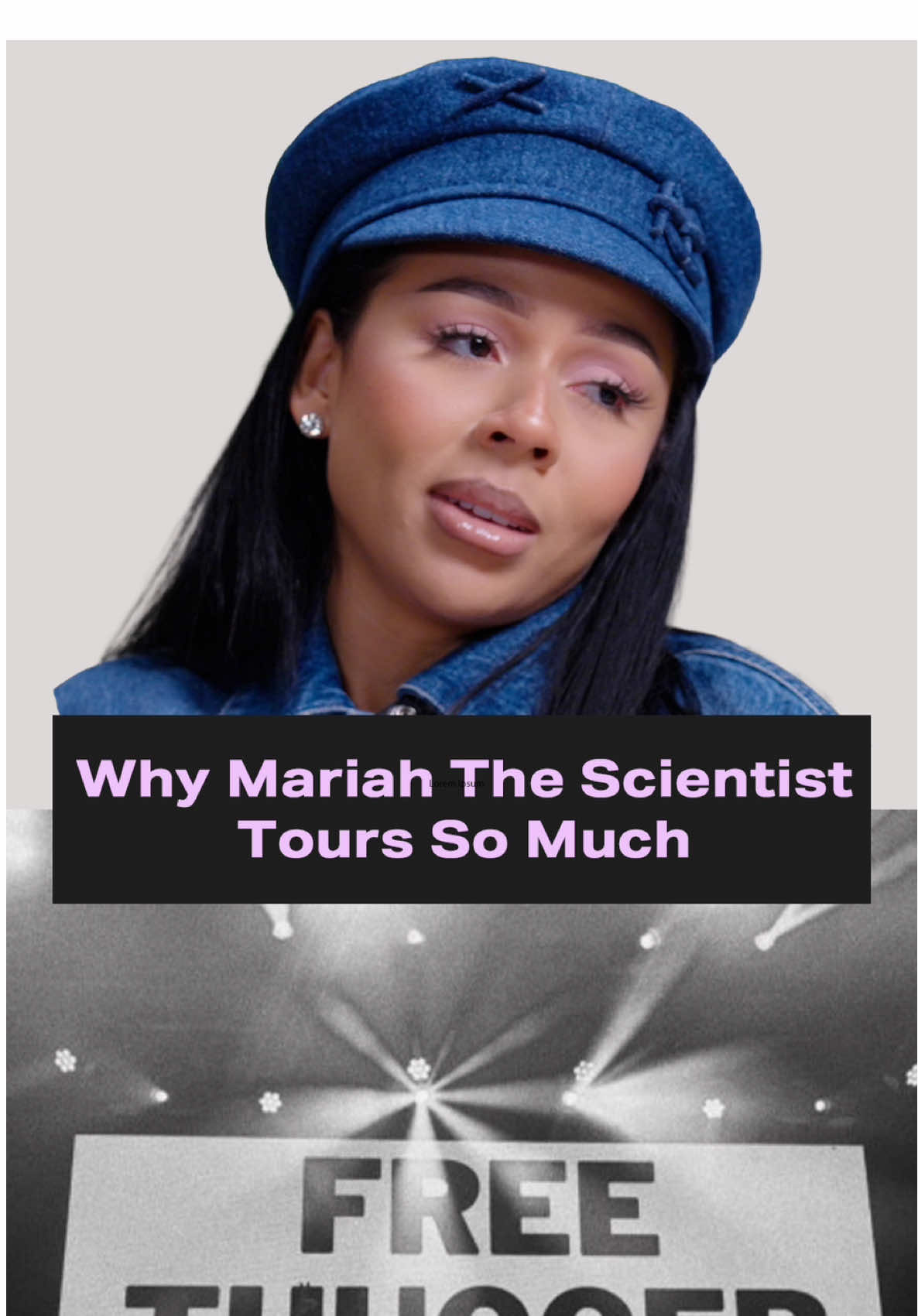 Mariah The Scientist been moving with intention ❤️ She breaks down why she’s been hitting the road heavy on this episode of #PleaseExplain #MariahTheScientist #touring #burningblue #mariahthescientistconcert 