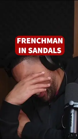 French man in Sandals