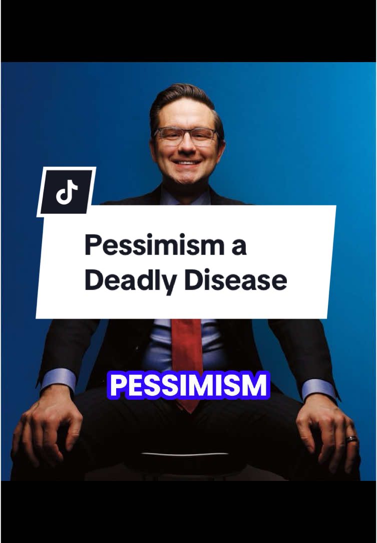 PP is a pessimist #cdnpoli #pierrepoilievre  #politics 
