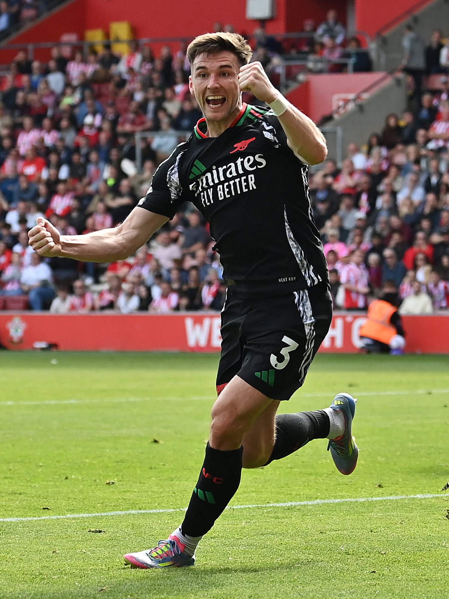 Kieran Tierney's final goal for The Arsenal ❤️ #afc #arsenal #epl