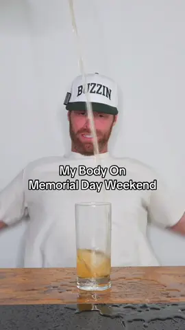 Memorial Day Weekend is less than ideal for the body. #comedy #sketch #college #party 
