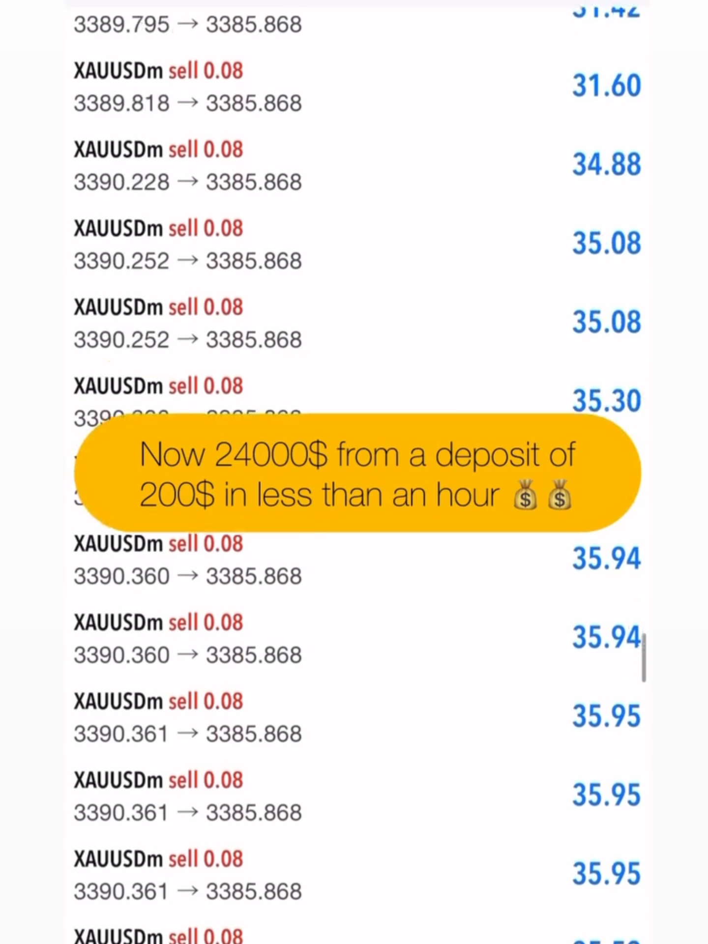 🚀 EMRobot V2.0 – The Next Evolution in Automated MT5 Trading Smart. Fast. Reliable. EMRobot V2.0 is a powerful, fully automated trading algorithm designed for MetaTrader 5. With a refined core engine, intelligent risk management, and ultra-fast execution, this EA adapts to all market conditions — making it the ideal solution for both beginner and professional traders. 🔍 Key Features: ✅ Multi-strategy core: Scalping, trend-following & volatility breakout ✅ News filter: Avoids trading during high-impact news events ✅ Smart trailing stop: Locks in profit while riding the trend ✅ Time filter: Trade only during optimal sessions ✅ Built-in risk control: Adjustable lot size, SL/TP, breakeven ✅ Plug & Play: No complicated setup – just attach to chart and go! 💼 Works on: XAUUSD Best results on M1 or H1 🎯 Performance: Backtested from 2015–2024 Verified on MyFxBook & FXBlue (link below) ⚙️ Fully customizable settings for pro traders ✅ 2. Suggested Ad Slogans “Turn your charts into profit – meet EMRobot V2.0” “24/5 Smart Trading. No Emotions. Just Results.” “EMRobot V2.0 – Trade like a machine. Think like a pro.”#EMROBOTV2.0
