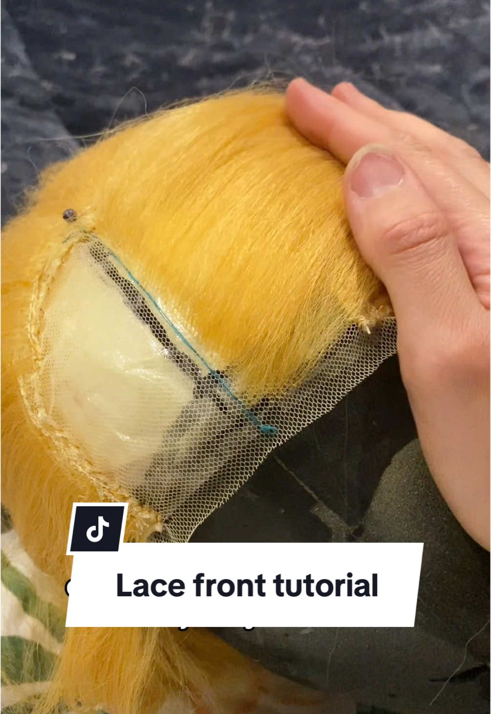 Respuesta a @Analía🌹 Hay tutorial de Lace front! Espero les sirvaaa 💕 . . #wigmaker #cosplaychile #cosplaytutorial #cosplaywig #zeldacosplay #zeldawig #princesszeldacosplay #lacefronttutorial #lacefrontwig 