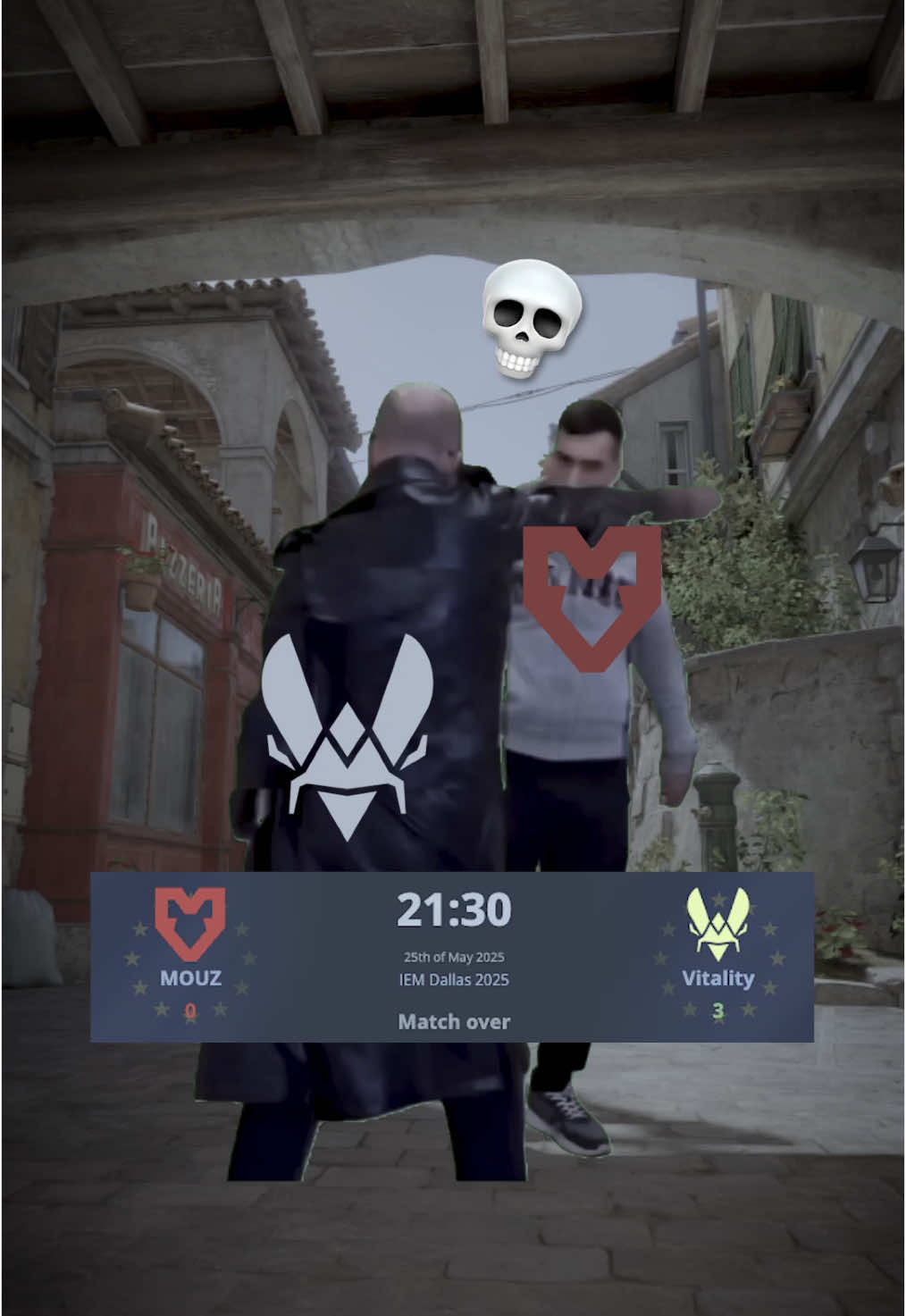 VITALITY ARE UNSTOPPABLE 💀 #ESL #gaming #IEM #iemdallas2025 #intelextrememasters #cs2 #counterstrike2 #esports #GamingOnTikTok 