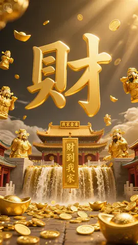 #钱来钱来 #钱从四面八方来 #见者好运见者发财 #黄金 