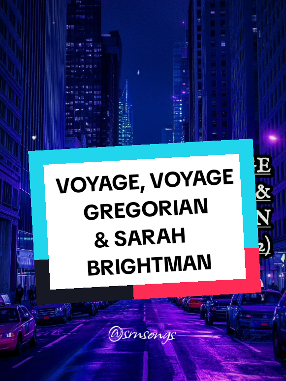 #gregorian #sarahbrightman #voyagevoyagecover #2000smusic #oldsongs #musicasantigas #musicasanos2000 #sarahbrightmanmusic