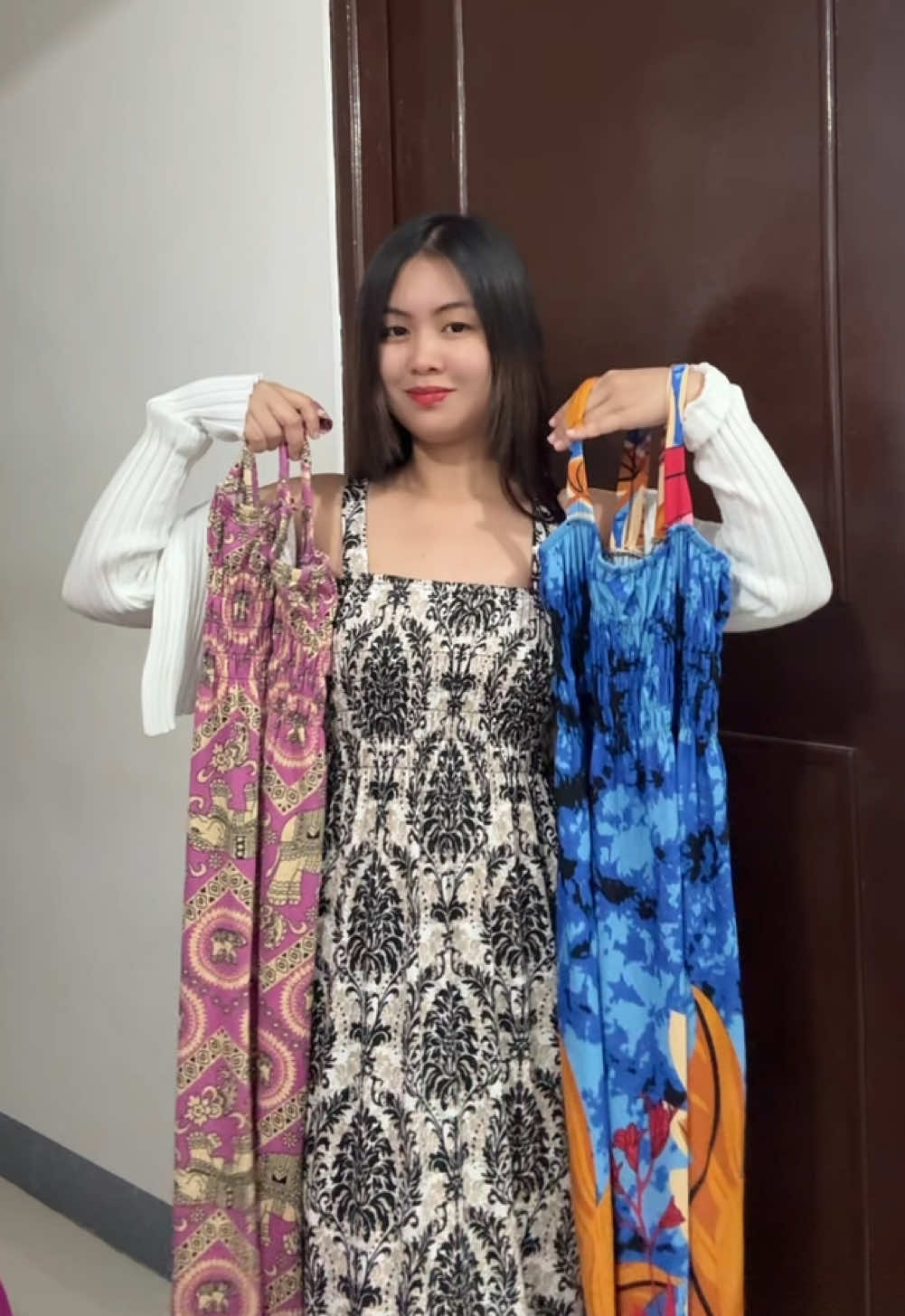 Dapat slayable parin kahit sa bahay lang. Another pambahay dress reco! Freesize up to S-XL  🤩✨ #pambahaydress #maternitydress #pambahayoutfit #pambahay #daster #dastermurah #dress #fyp #trending #comfydress #dressforwomen #trending 