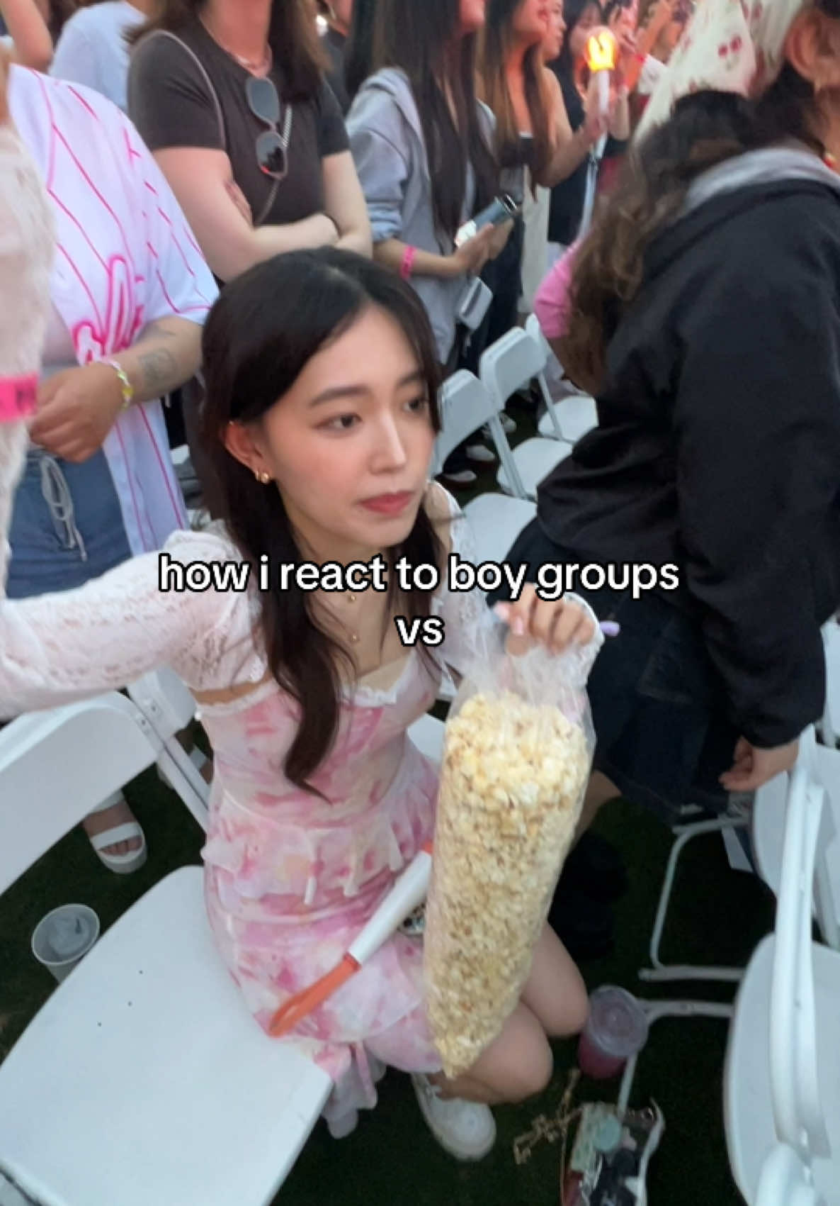in another clip the girl behind me was not feeling red velvet but no worries i had enough enthusiasm for the both of us #kpop #redvelvet #smtownliveinla 