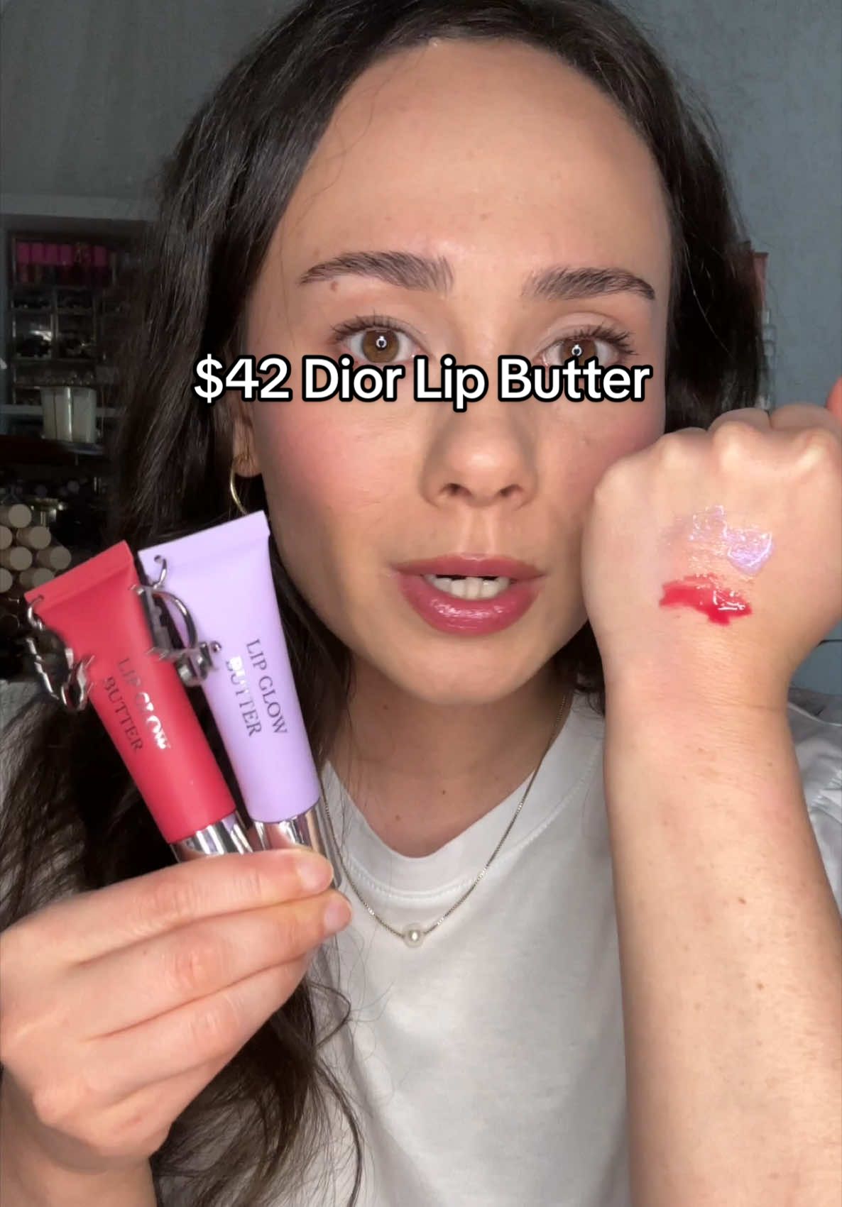 NEW Dior Lip Glow Butter 😅 wtf is this #makeupreviews #honestmakeupreview #diorblush #newdiorblush #diorbackstage #diorpinkblush #newdiorblushreview #diorlipglowbutter #diorlipglow #diorlipbutter 