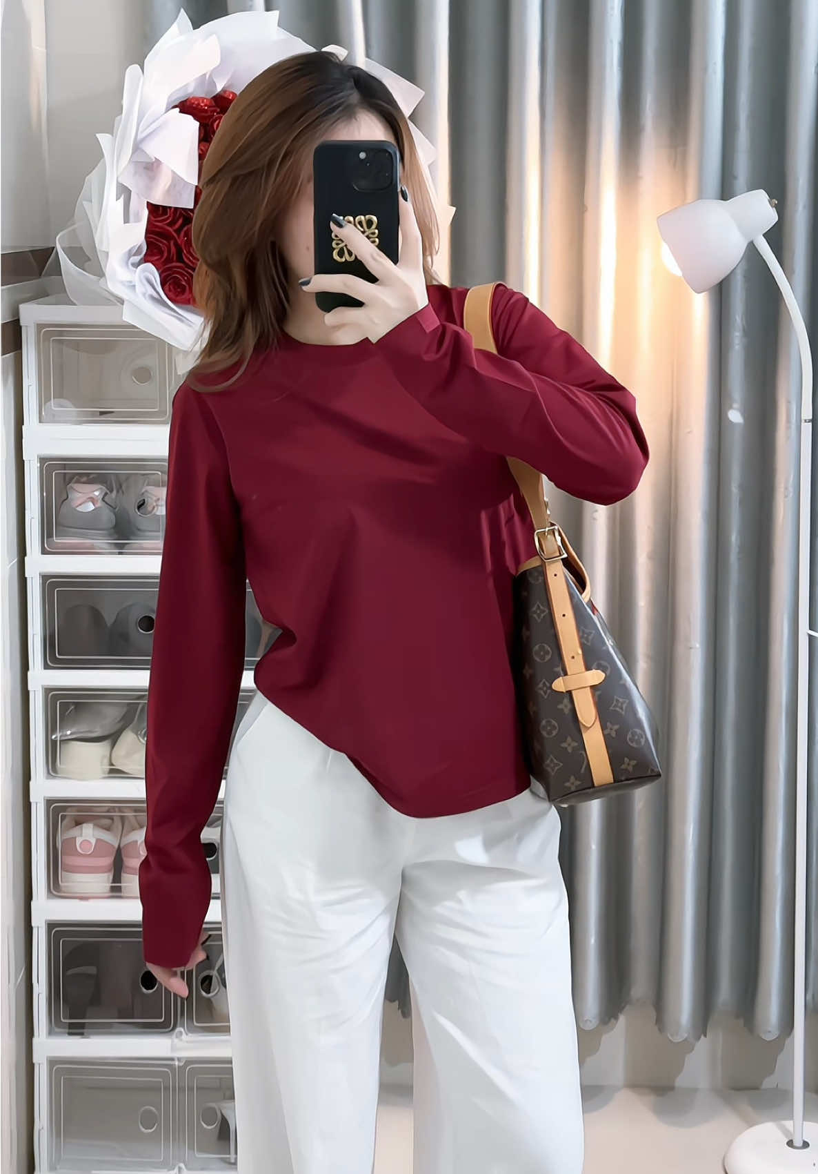 ÁO THUN TAY DÀI  BABYTEE TRƠN ĐỦ MÀU COTTON MỀM MỊN #xuhuong #aothun #aothundaitay #aothunbabytee #review #outfit #nhinhmedoxinh 