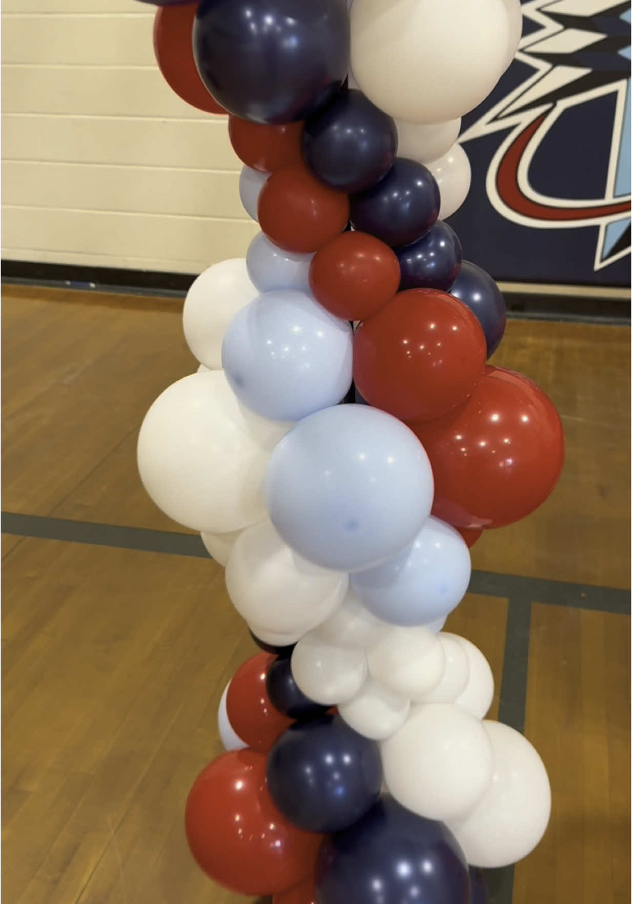 My 8th graders are blasting off into greatness, and sadly leaving me behind, but these red, white & blue rocket columns made 8th grade awards extra out of this world! 🚀 🎓✨  #BalloonDecor #8thGradeAwards #RocketTheme #PartyVibes #BroadwayNCEvents #SanfordNCEvents #SupportSmallBusiness #EventStyling #BalloonArtist #LocalPartyPlanner #creatorsearchinsights 