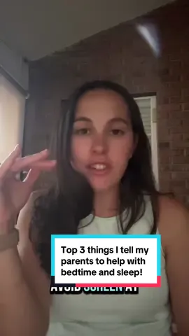 Top 3 things to help your little ones sleep better!😴#OT #sleepbetter #kidsneedsleep #sensorysystem #momlife #MomsofTikTok #toddlermom 
