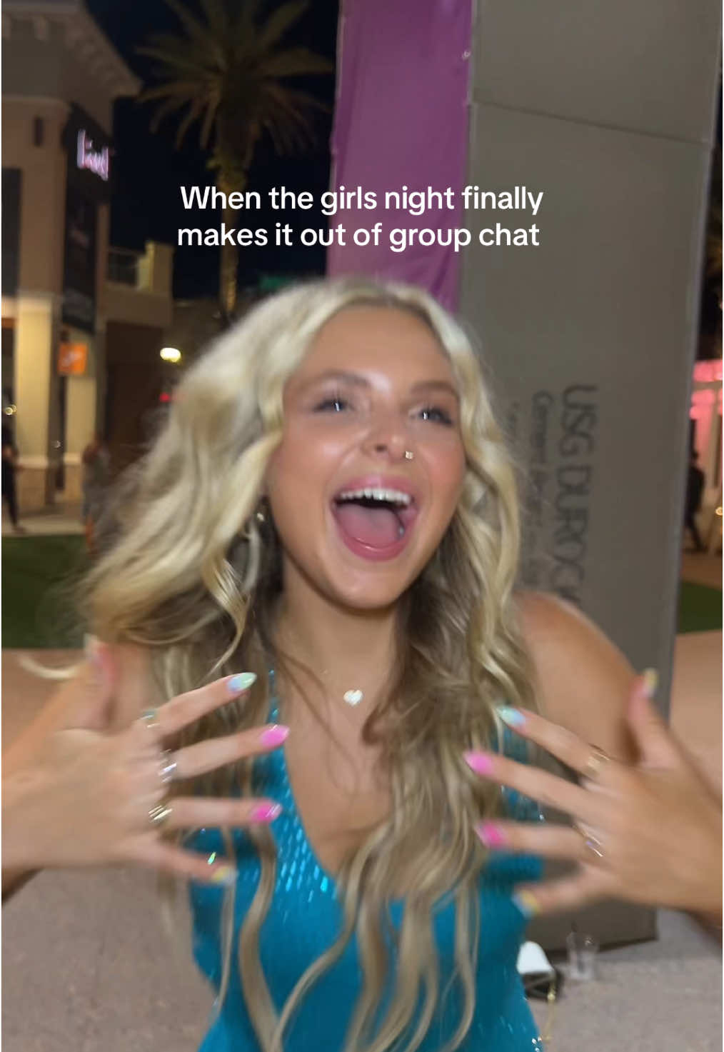 Girls night out!✨ @Chlo :) @Tori🤍🪩🤍🪩🤍 #forthegirls #girlstrip #girlsnight #girlsnightout #relatable #nightout 