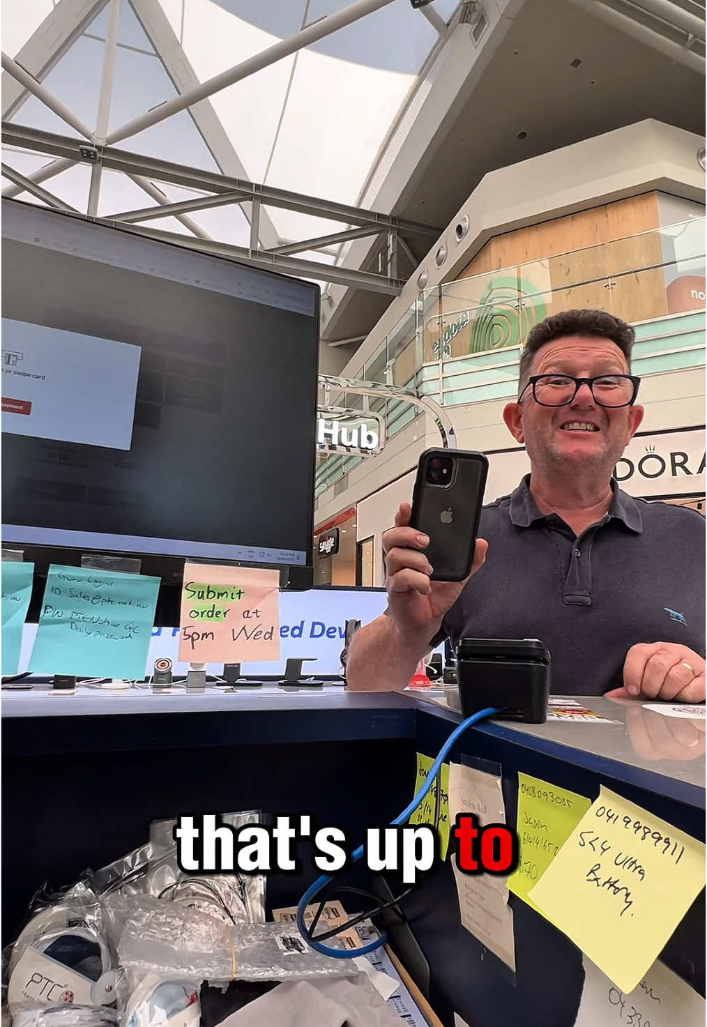 Keep smiling! 😁 #fixitmax #phoneshop #fyp #techtok #applewatch @PTC Phone Tech & Comm 