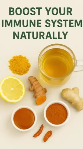 Immune Booster Tonic Boost your immune system naturally with this powerful combination of lemon, ginger, turmeric, raw honey, cayenne pepper, and warm water. This natural remedy helps fight inflammation, supports detox, and strengthens your body’s defenses—perfect for daily wellness! #ImmuneBooster #NaturalRemedy #GingerBenefits #TurmericHealing #RawHoneyPower #LemonHealth #HerbalWellness #StayHealthyNaturally #HolisticLiving #WellnessTips #CayennePepperBoost #HomeRemedies #BoostImmunity #HealingHerbs