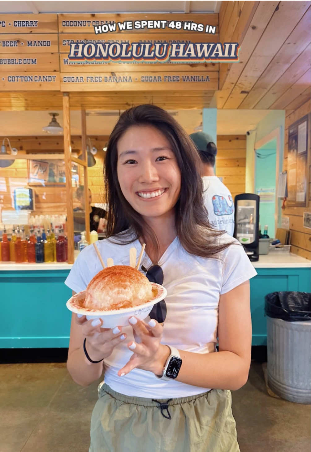 Ate our way through Honolulu 🍙  Where we stayed: 🏡 @OUTRIGGER Reef  Food: 🍜 @Marugame Udon  🍙 @musubicafe  🍣 @DonQuijote Shop  🍱 Ginza Bairin  🍌 @ABCStores  🐟 Maguro Brothers  🍗 Poor Man’s Food Truck 🧇 @Waffleandberry  Desserts: 🍩 @Leonard’s Bakery  🍵 Matcha Maiko  🍧 @Matsumoto Shave Ice  ☕️ Island Vintage Coffee  Sightseeing: 🦕 Kuoloa Ranch 🏝️ Waikiki Beach 🏝️ Laniakea Beach #foodiesofnynj #hawaii #hawaii🌺 #hawaii🌴 #hawaiifoodfinds #hawaiifoodreviews #honolulu #honoluluhawaii #honolulueats #noodle #musubi #shaveice #malasadas #malasada #sushi #maguro #magurobrothers #poke #pokebowl #matcha #matchagreentea #greentea #huihui #travelling #honolulufoodies #food #FoodLover #travel #traveler #fyp #foryoupage #creatorsearchinsights 