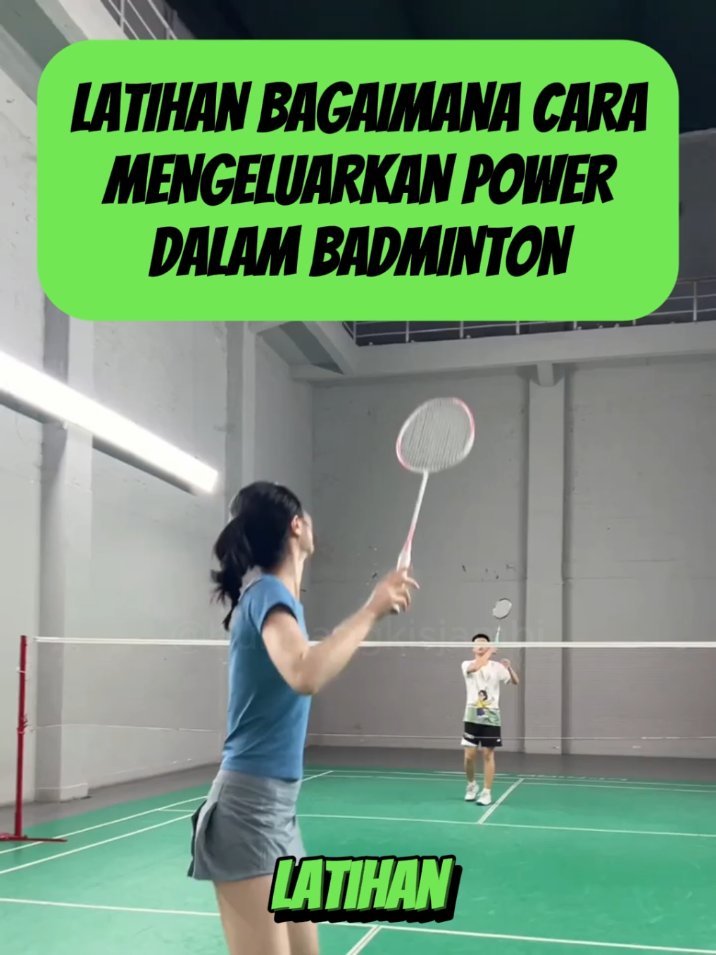 5 latihan untuk menambah power badminton #fyp #badmin #badminton #tipsbadminton #badmintonplayer 