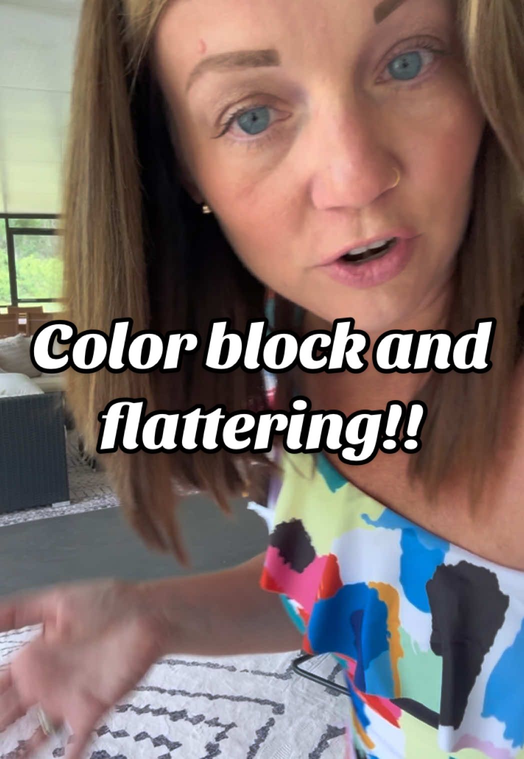 Color block! Flattering! Rouched! GORGEOUS!! #swim #swimwear #swimsuit #momfashion @TEMPT ME SWIMSUIT 