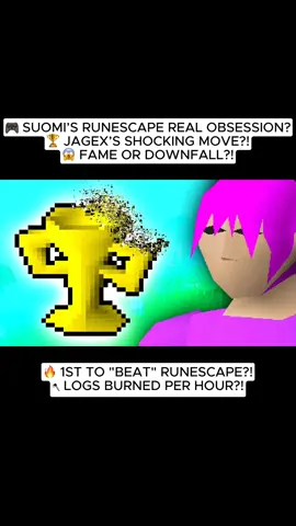 🎮 SUOMI’S RUNESCAPE REAL OBSESSION? 🏆 JAGEX’S SHOCKING MOVE?! 😱 FAME OR DOWNFALL?! #runescape #jagex 