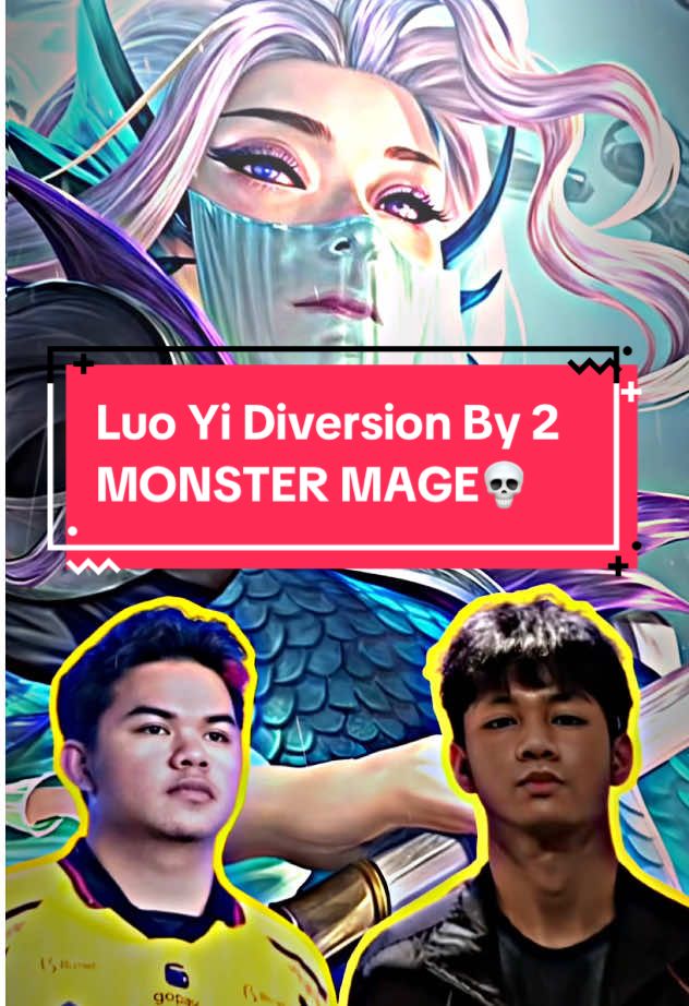 Luo Yi Diversion by 2 MONSTER MAGE💀#MobileLegendsBangBang #MLBB #MLBBxNARUTO #superfrince #sanz #luoyi #onicesport #onicphilippines 